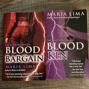 Set of 2 vampire books by Maria Lima
